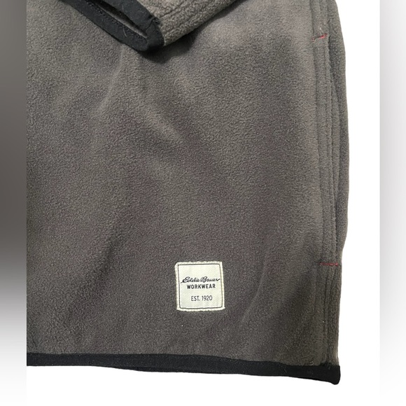 Eddie Bauer Men’s Gray 1/4 Zip Pullover - Picture 4 of 7